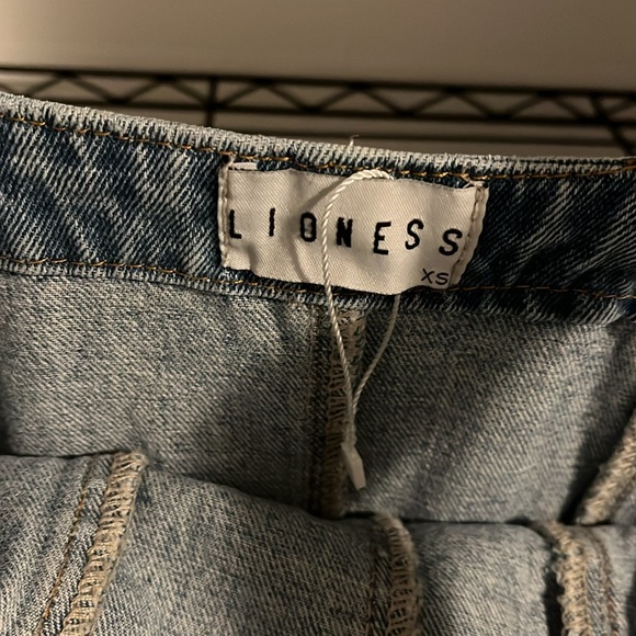 Lioness xs NEW deni jumpsuit no belt - Picture 4 of 6